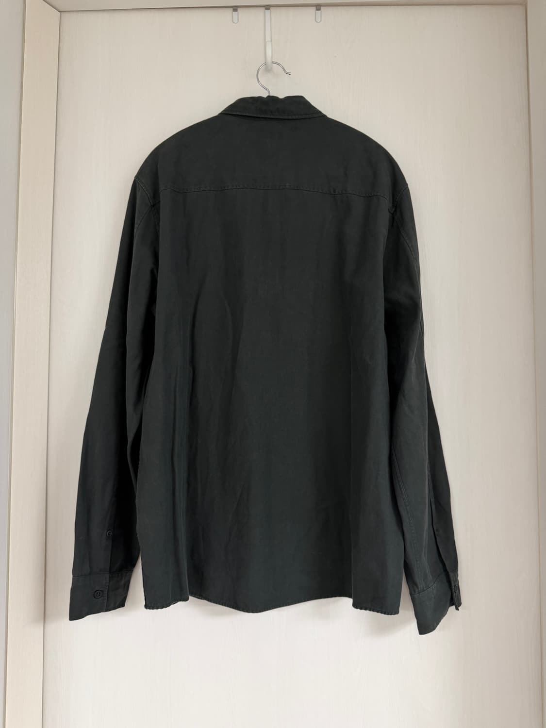 COS 코스 남성 면셔츠 카키 L 상품이미지4