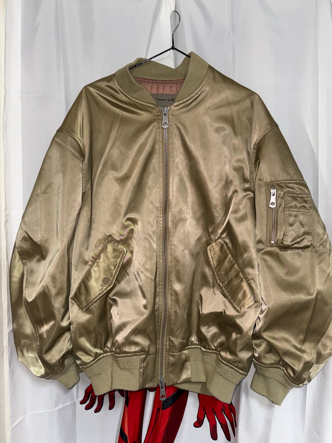 Sly y2k 봄버 밀리터리 항공점퍼 ma-1 자켓 상품이미지1