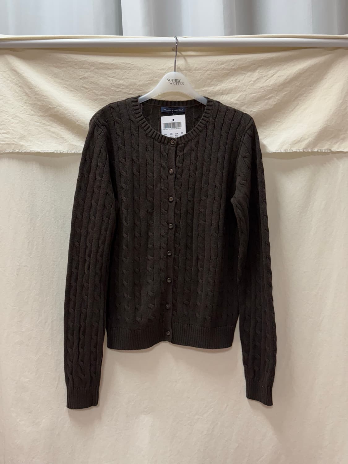 브랜디멜빌 짜임 니트가디건 상품이미지1