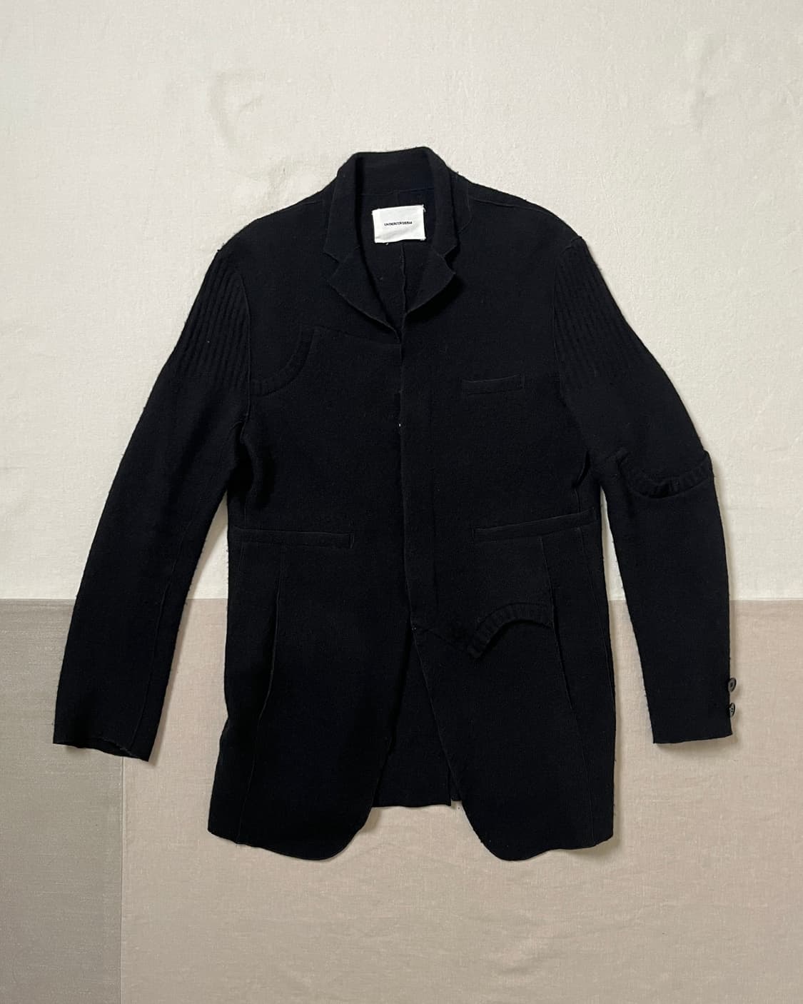 언더커버 11aw 펠트 울 니트 가디건 자켓 undercover 미러기 상품이미지4