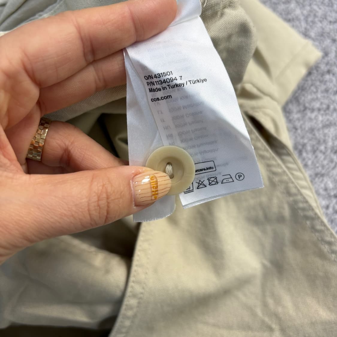 L 코스 여성 멜빵바지 오버롤팬츠 0407J 상품이미지4