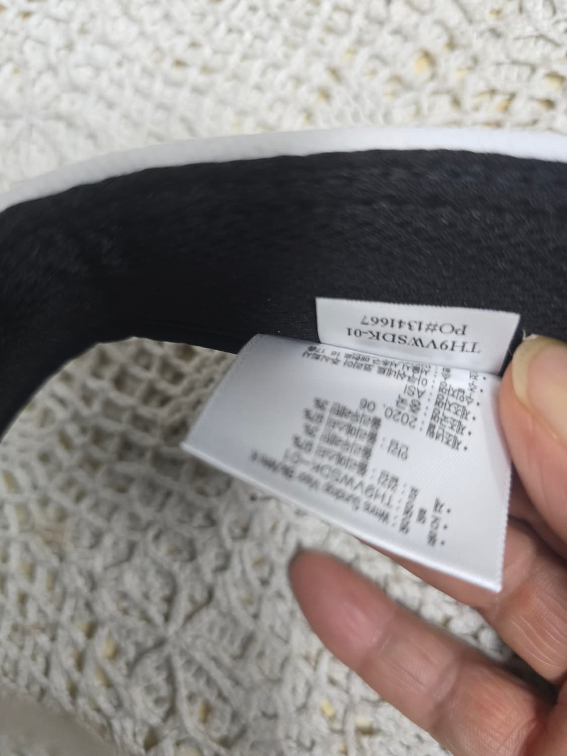 타이틀리스트 블랙 썬캡 상품이미지4