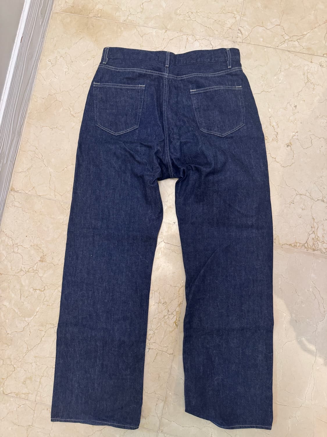 오라리 인디고 색상 데님 5사이즈 상품이미지3