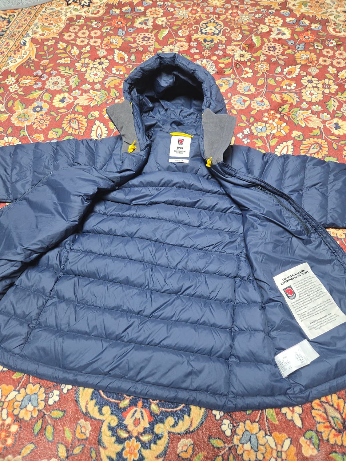 피엘라벤 익스페디션 팩 다운 후디 네이비 (M) 상품이미지4