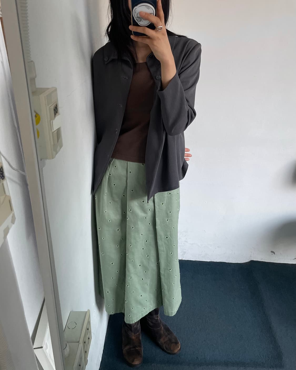 Dot pattern skirt 상품이미지8