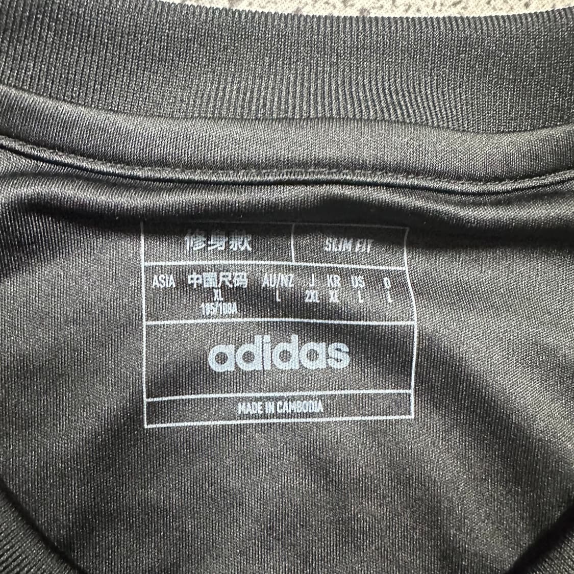 ✨ (바배) 아디다스 기능성 블랙 반팔티  상품이미지3