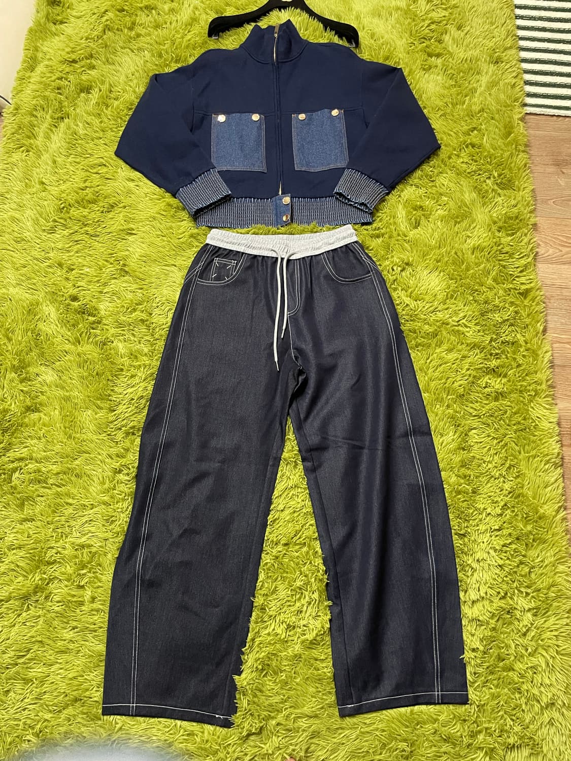 산드로스타일니트 메종바지세트 상품이미지3