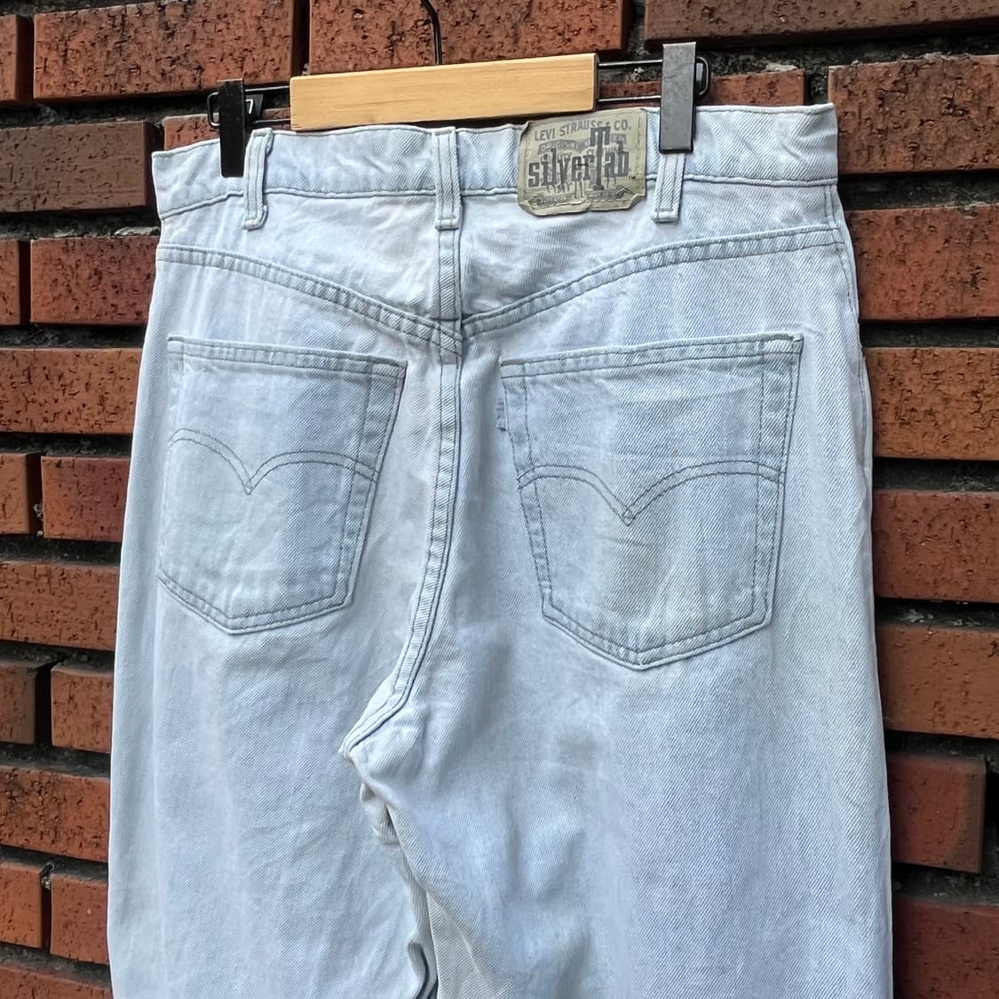 90s USA 리바이스 실버탭 데님 팬츠 (32“) 상품이미지3