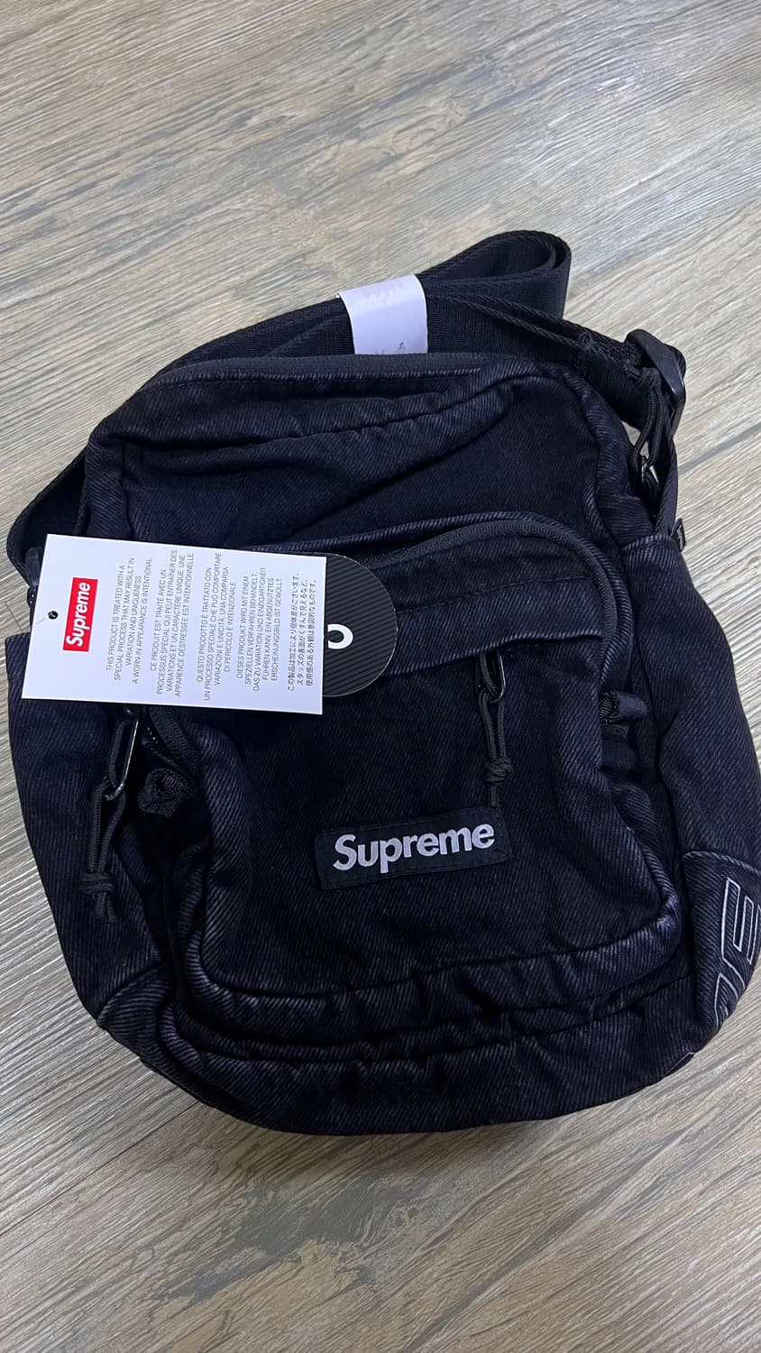 25f/w 슈프림 supreme 데님 숄더크로스백 상품이미지1