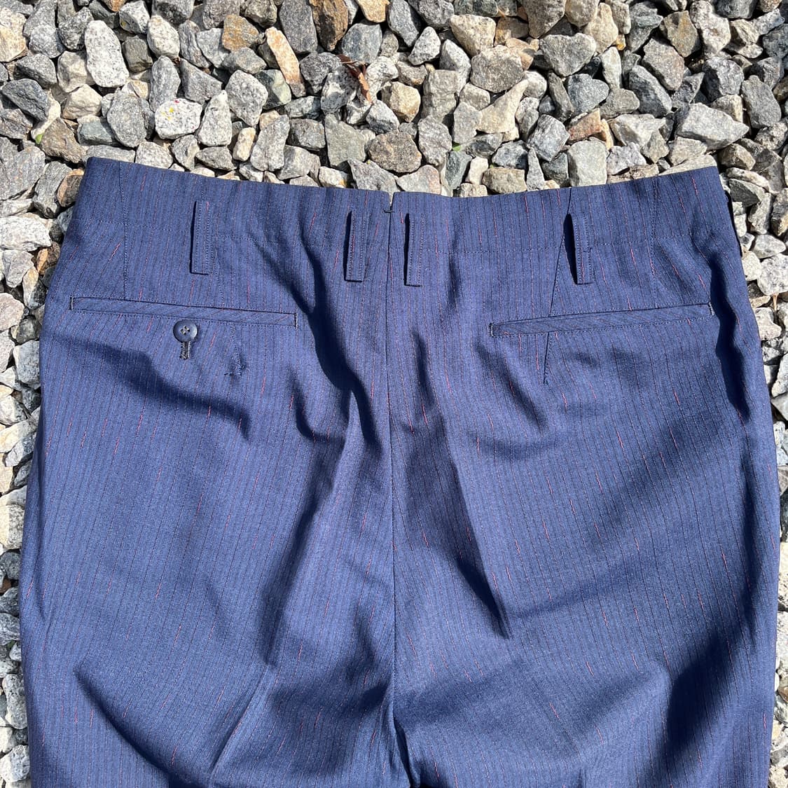 miyukikeori 빈티지 핀스트라이프 팬츠 (실측확인) 상품이미지7