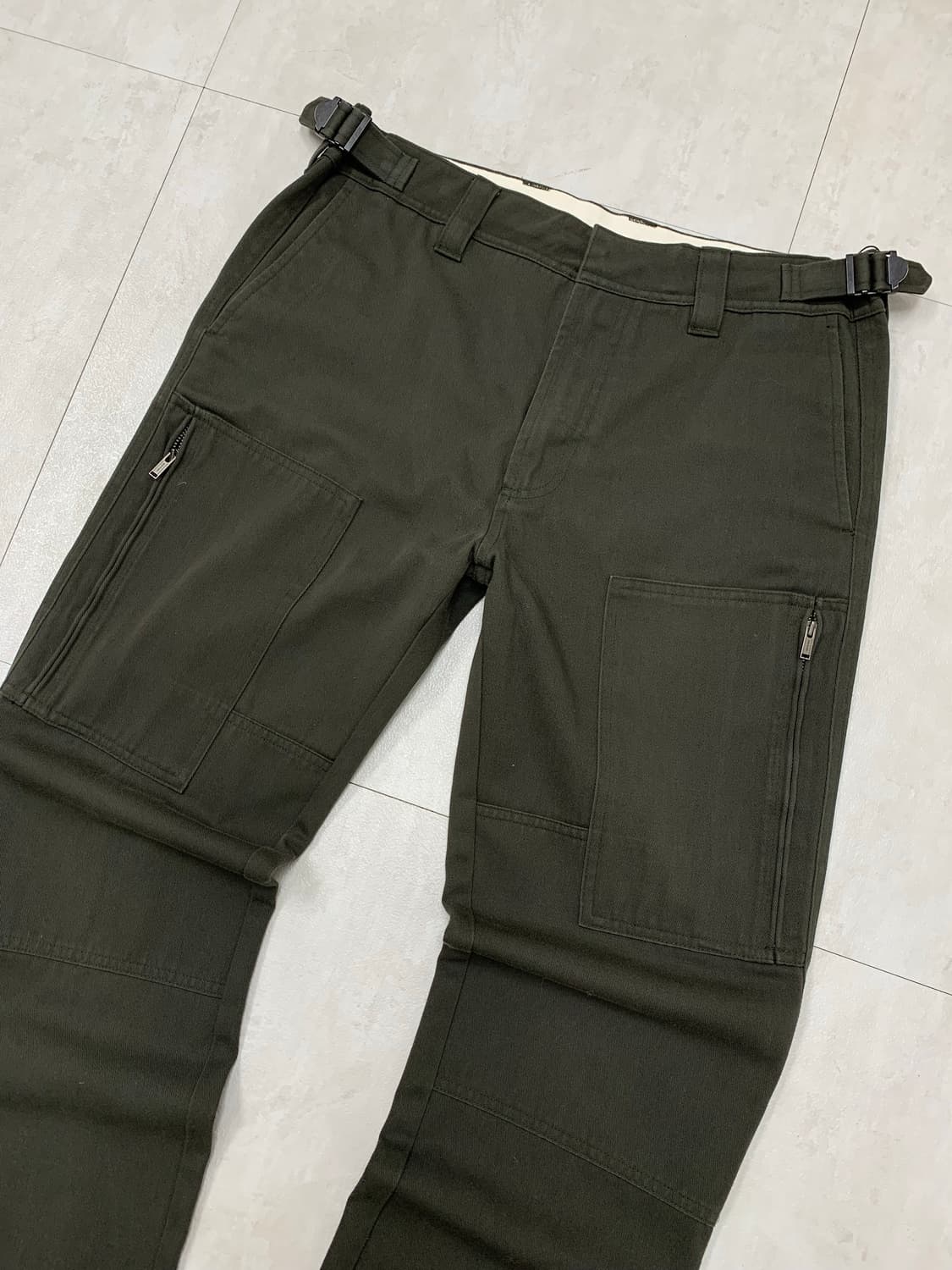 Arke 딥카키 코튼 팬츠 #445 상품이미지2