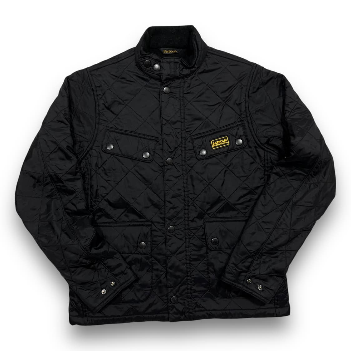 바버 인터내셔널 아리엘 슬림 다크 퀼팅자켓 상품이미지3