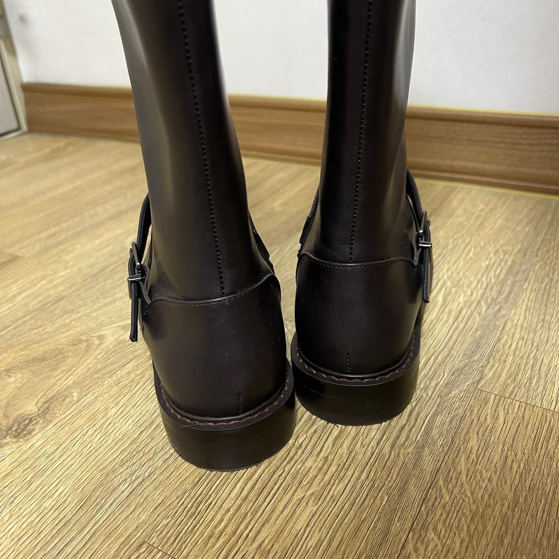 엘칸토 롱부츠 2.5cm 235 브라운 상품이미지5