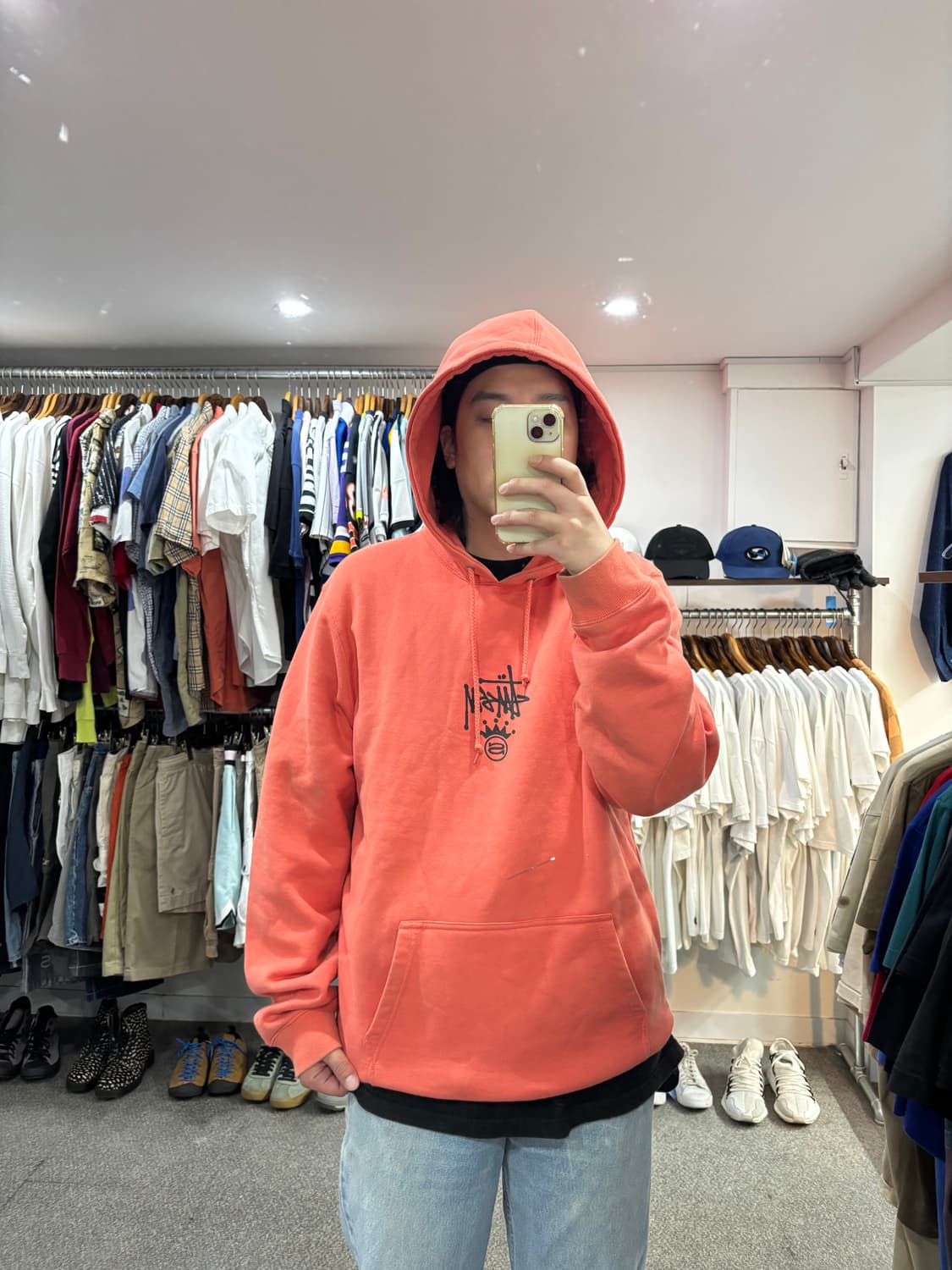 스투시 S 크라운 후드 상품이미지6