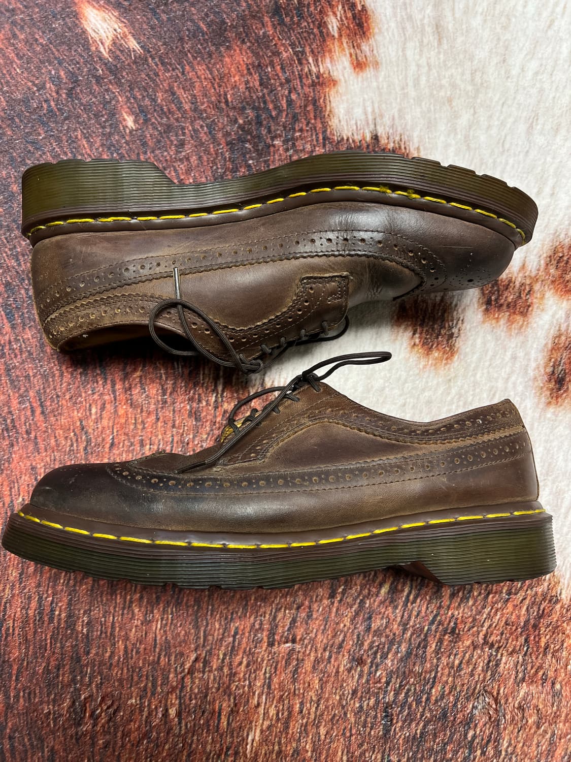 [270] 닥터마틴 브라운 브로그 윙팁 42 상품이미지3