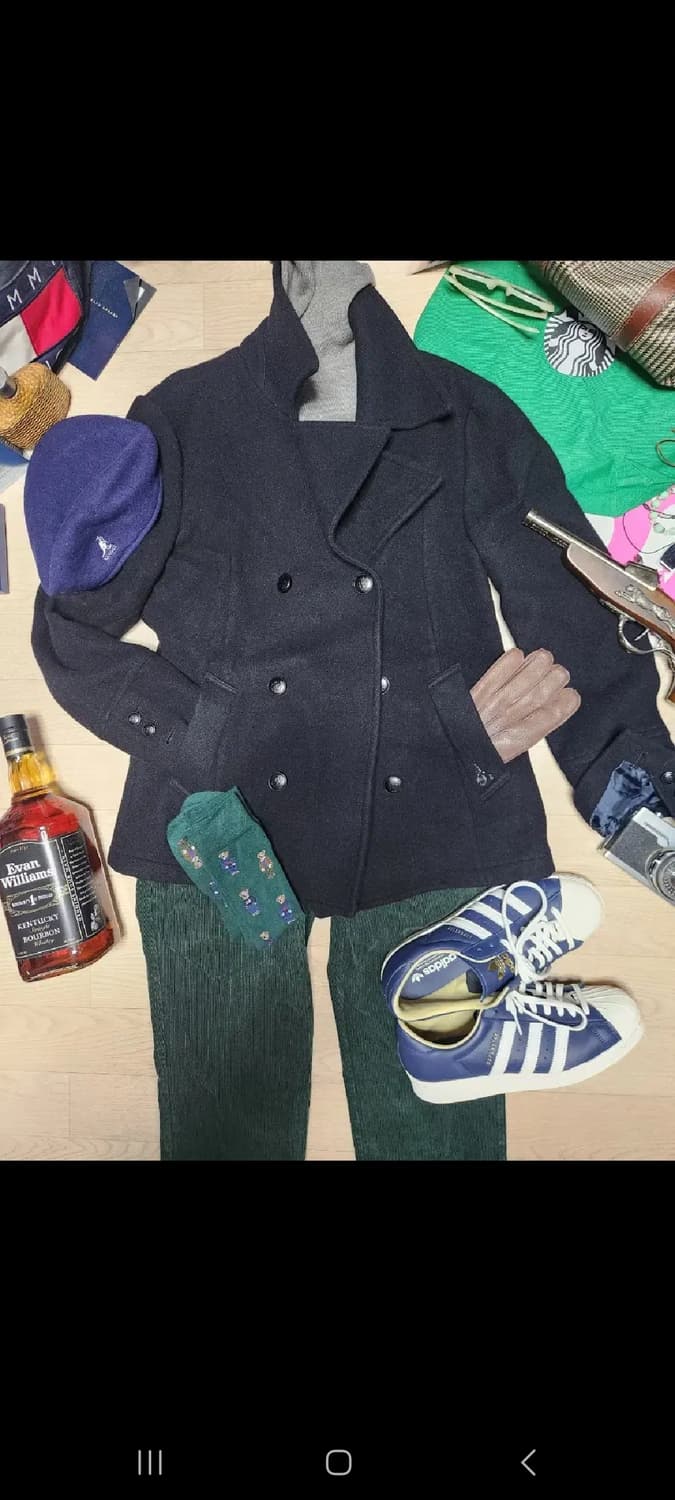 빈폴 클래식 블랙 피코트 상품이미지2