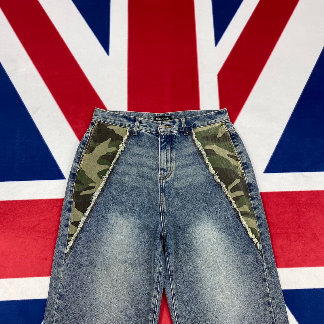 네스티킥 카모 포인트 데님팬츠  XL 상품이미지2