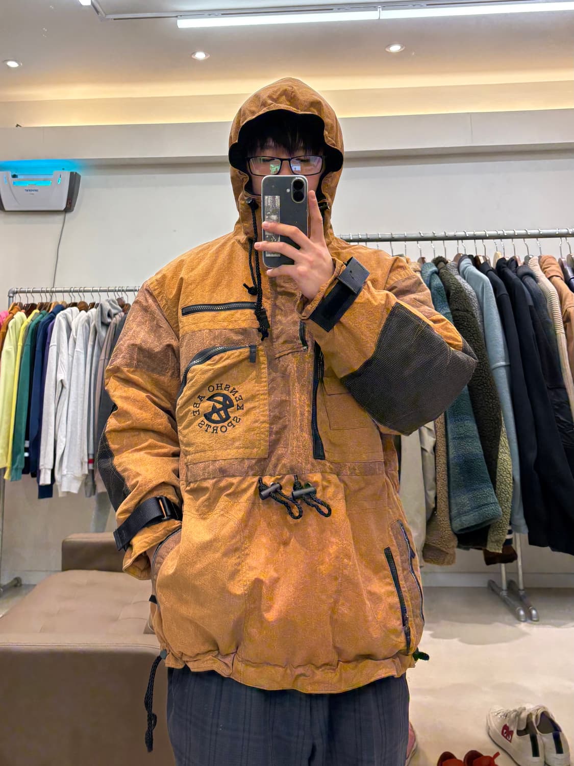 KENSHO ABE homme 스키웨어 아노락 자켓 상품이미지9