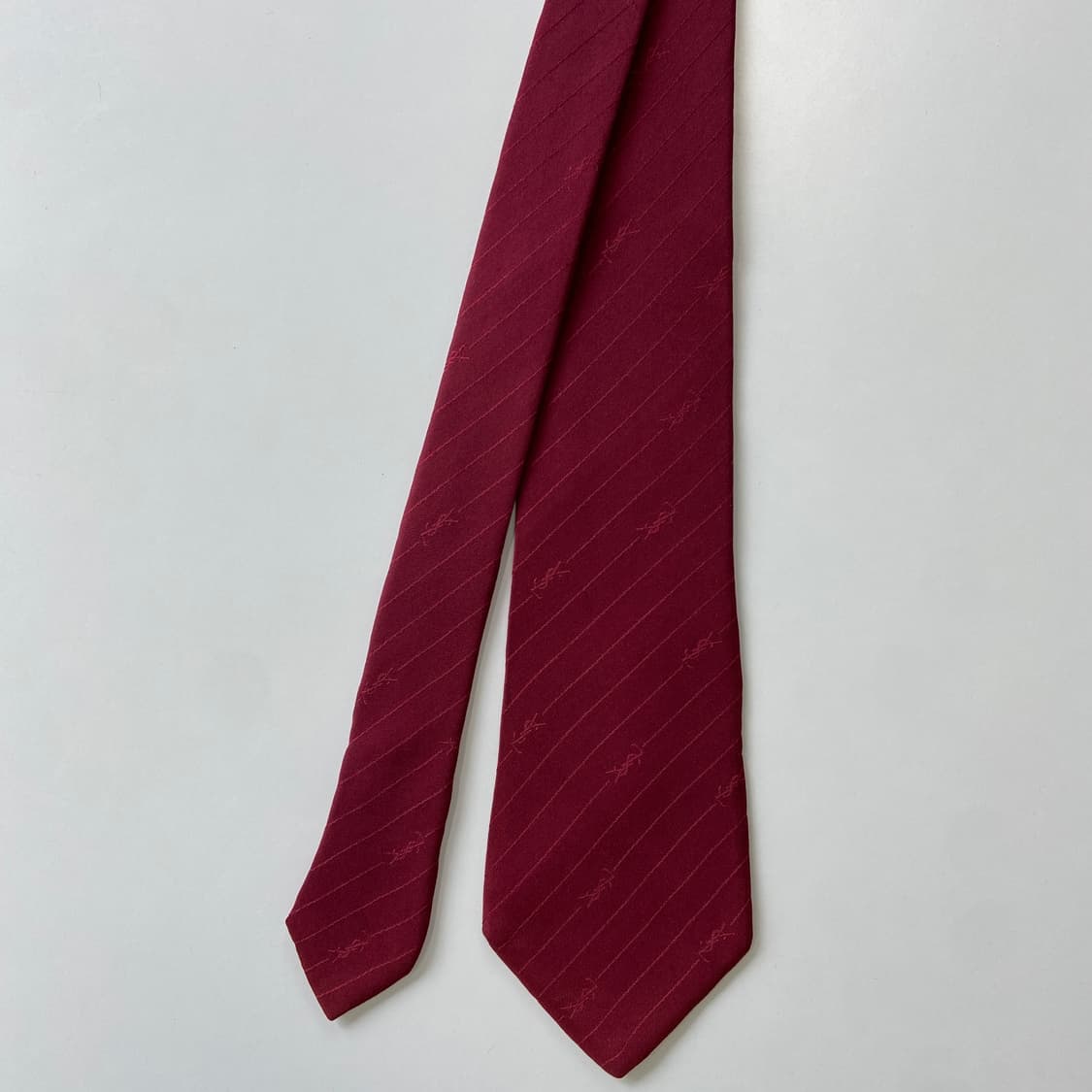 YSL 입생로랑  명품 정품 모노그램 넥타이 상품이미지1