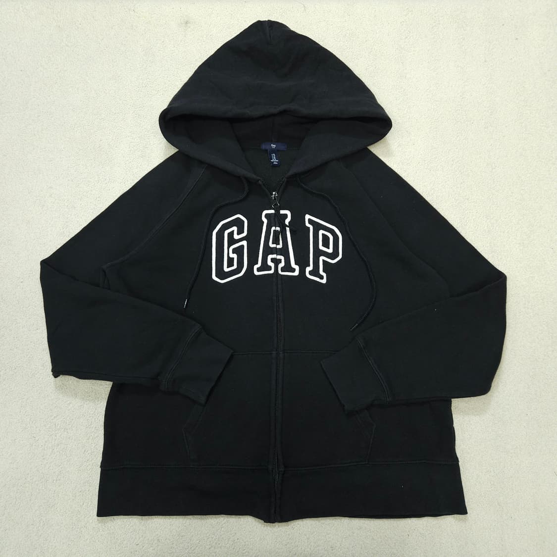 갭 후드 집업 XL 블랙 상품이미지1