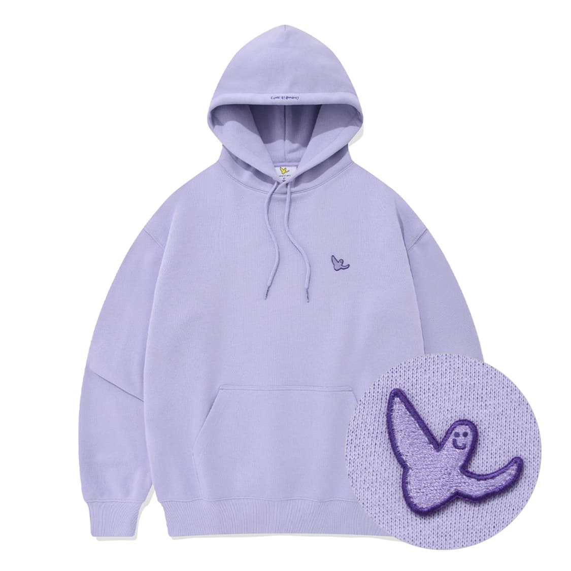 와릿이즌 연보라색 후드티 s 상품이미지1