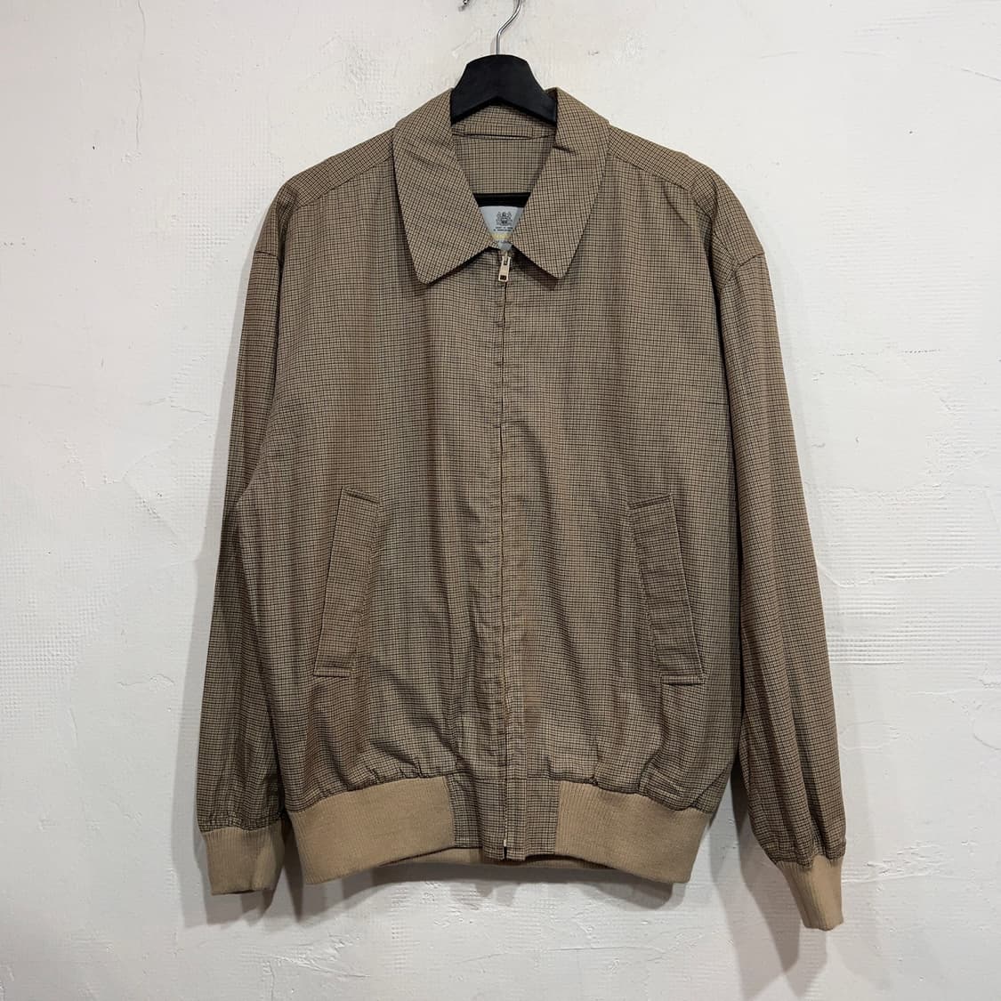 아쿠아스큐텀 체크 스윙자켓 상품이미지2