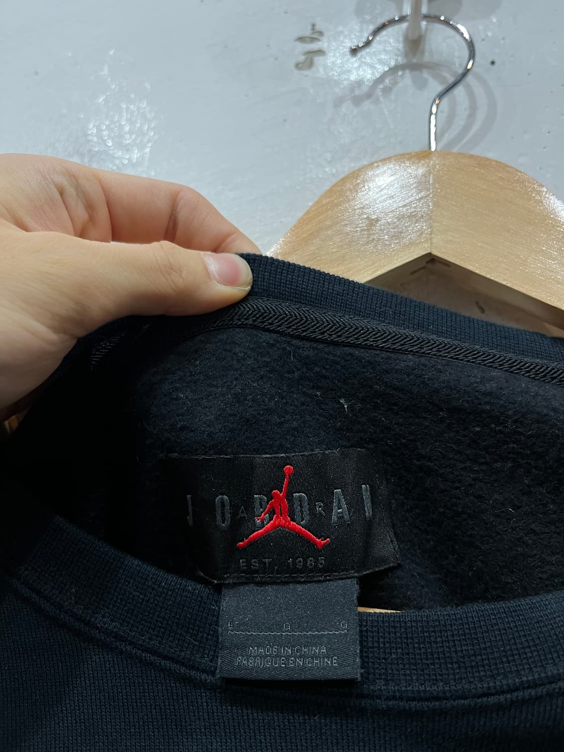 나이키 조던 X 하치무라루이 기모 맨투맨 L 상품이미지5