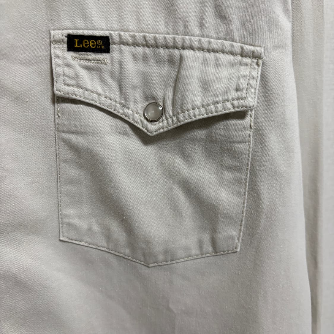 리 Lot 0450 웨스턴 셔츠 / 베이지, L 상품이미지5