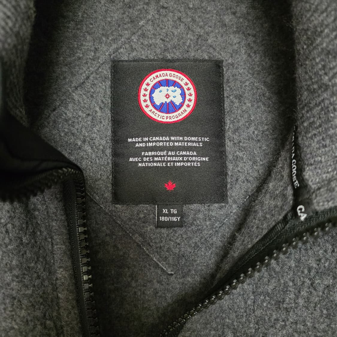 캐나다구스 니트 집업 자켓 xl 상품이미지2