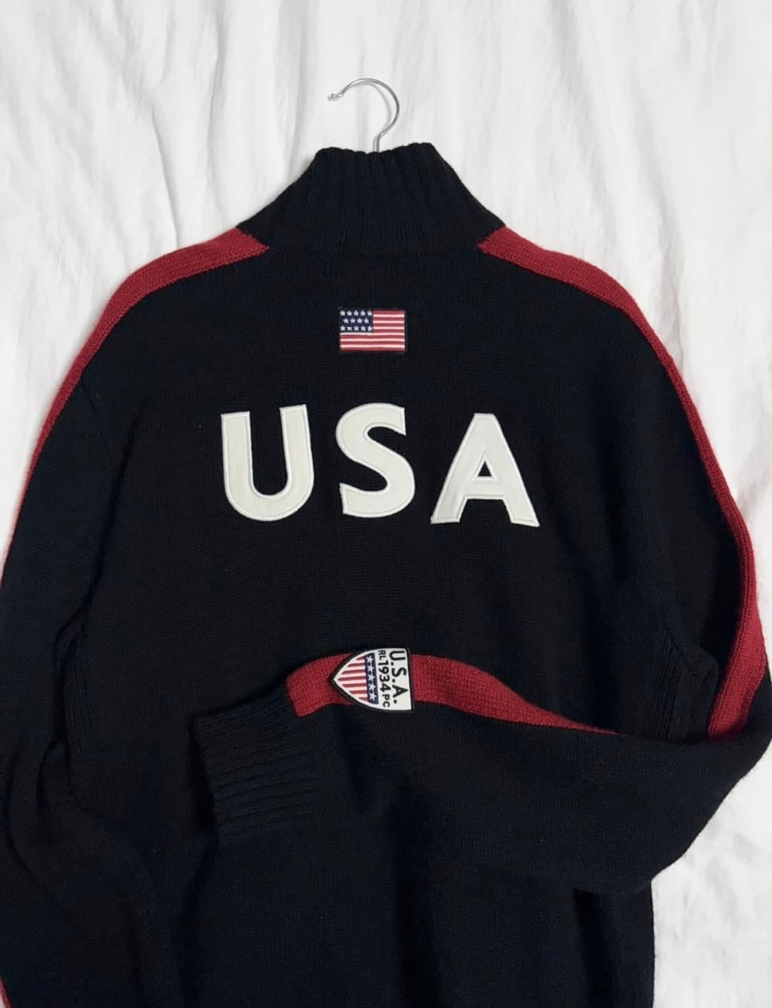 폴로 빅포니 USA 투웨이 니트 집업 상품이미지5