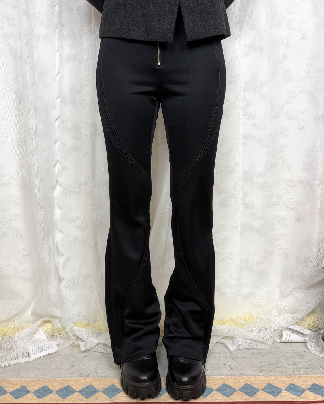INSILENCE slit biker pants 상품이미지9
