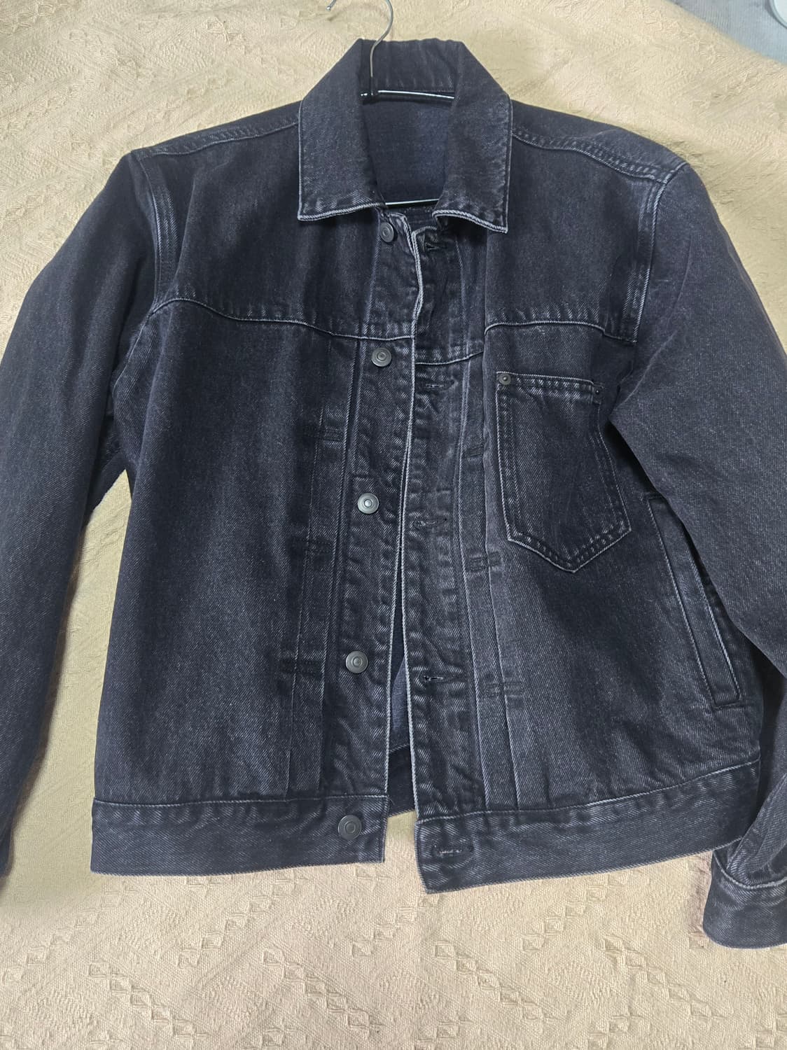 무신사 데님 트러커 짱구대디 콜라보 상품이미지1