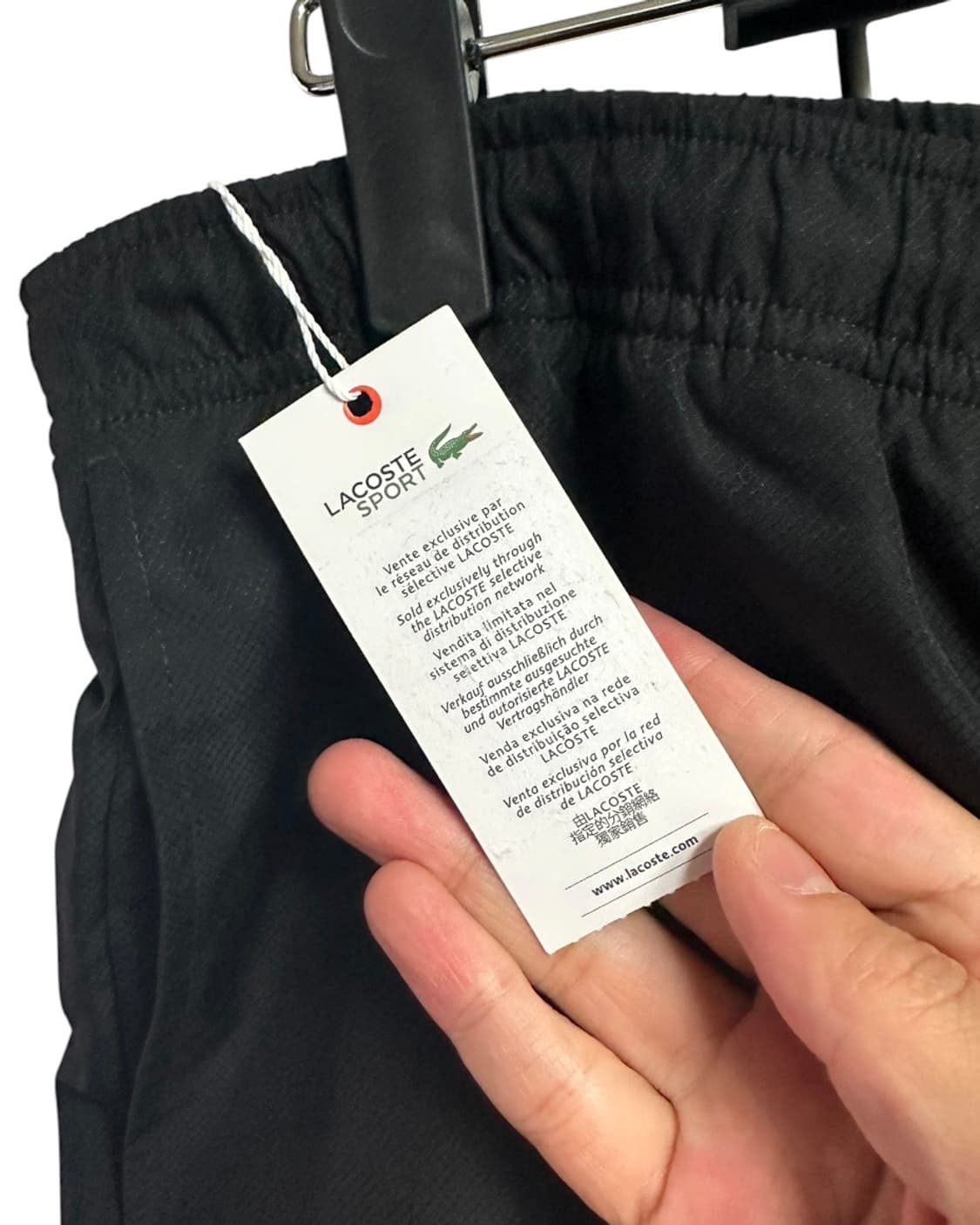 (새상품) 라코스테 나일론 밴딩 쇼츠 반바지 5(L)size 상품이미지7