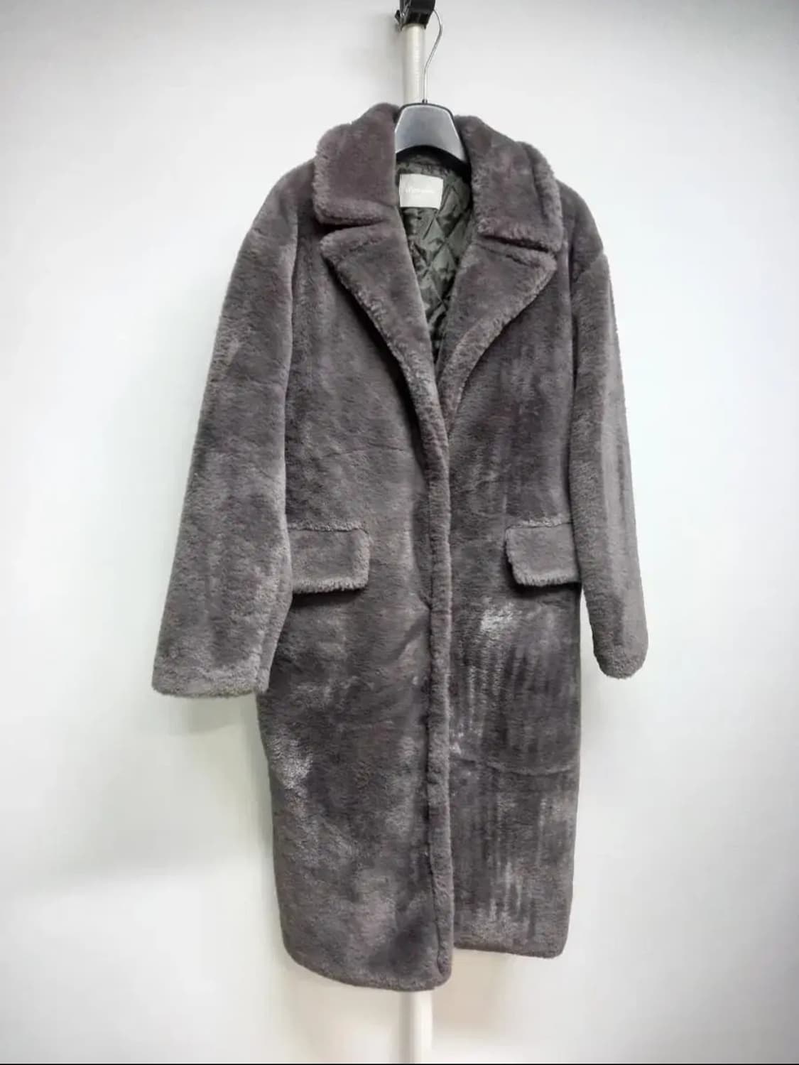 새 신드롬 페이크 밍크퍼 맥시 코트 F 상품이미지3