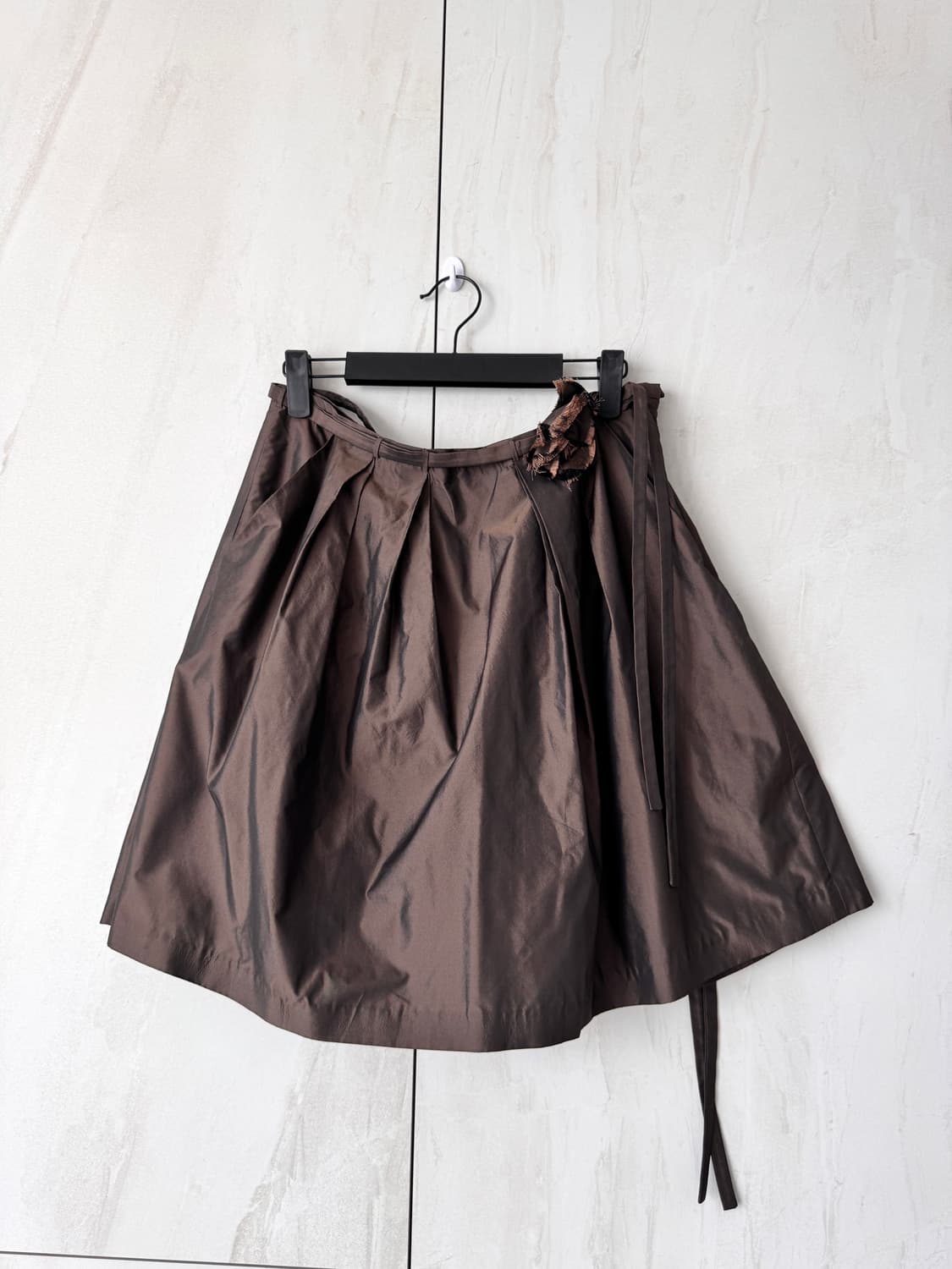 새상품Robert Rodriguez 브라운 포켓스커트 10(55,66사이 상품이미지1