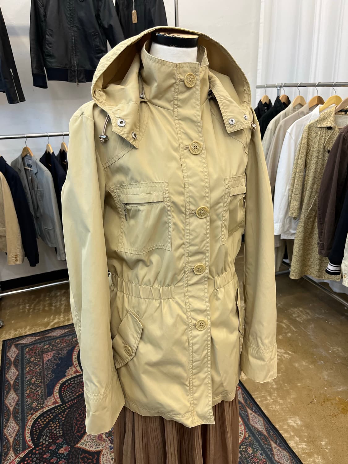 타미힐피거 나일론 후드 파카 자켓 상품이미지1