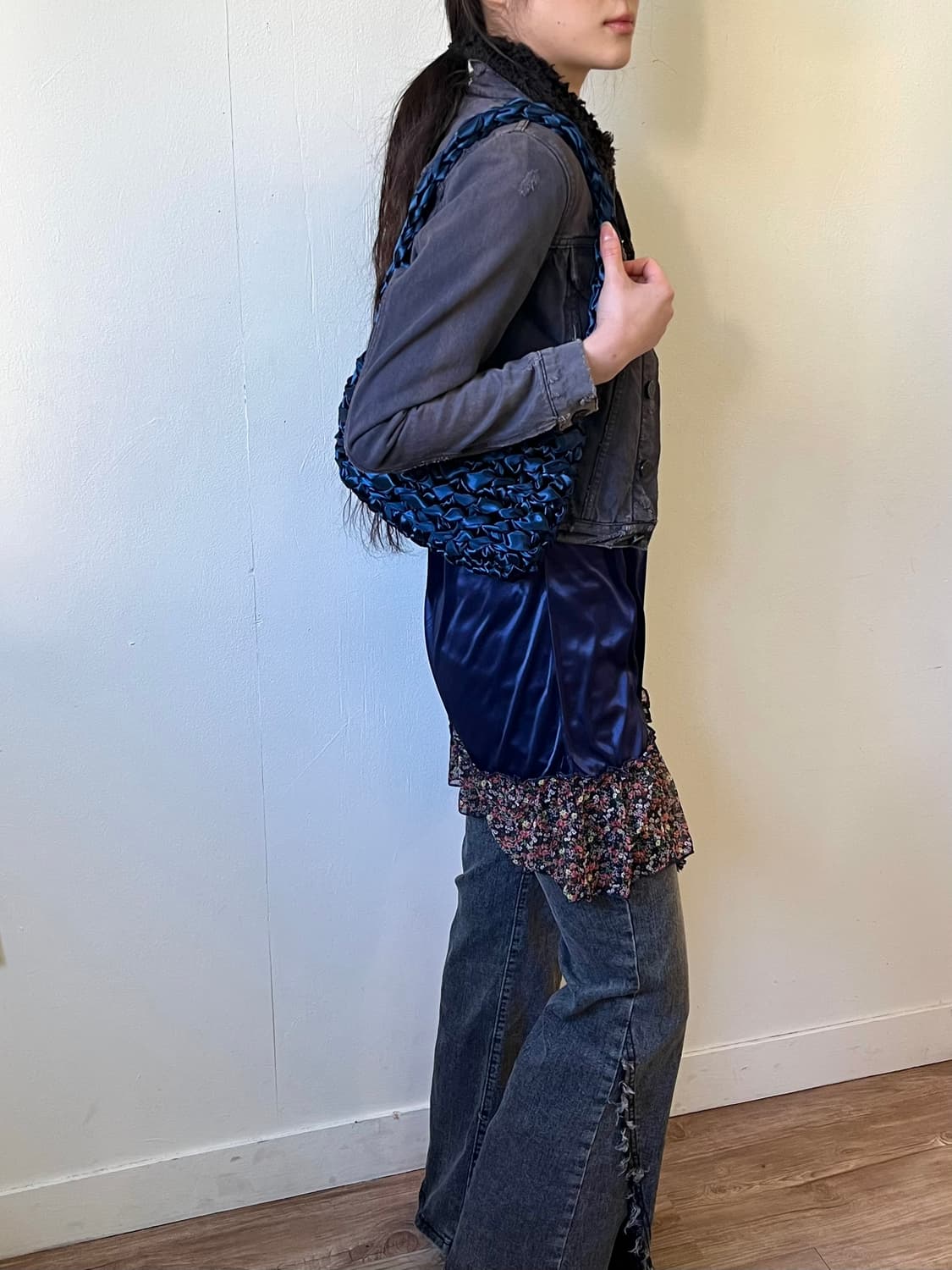 Japan Vtg 로브 숄더백 상품이미지6