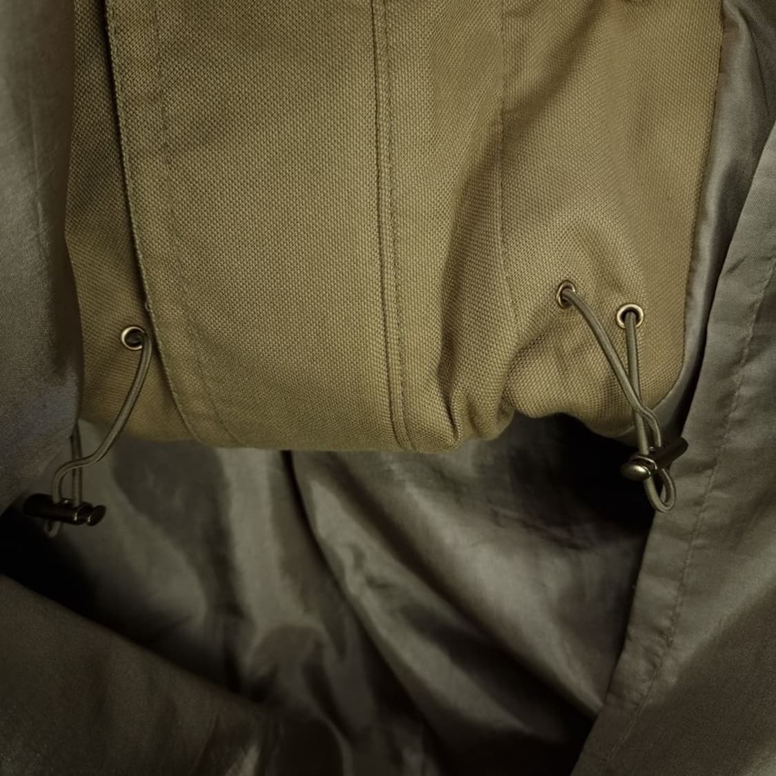 [시스템] 빈티지 워시드 코튼 후드 야상 자켓 M19322 상품이미지9