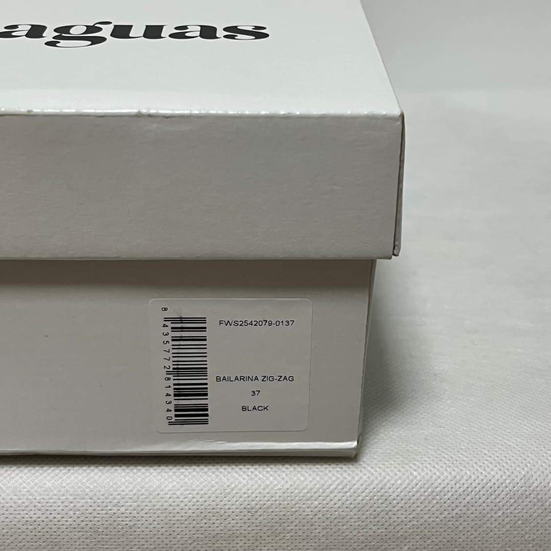 [37]기마구아스 파이톤 발레리나 플랫슈즈/블랙 상품이미지6