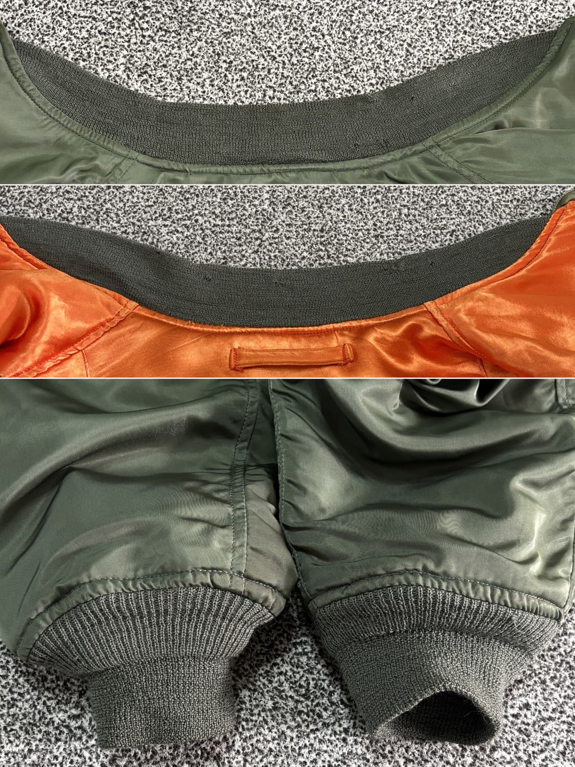 60s 오리지널 L-2B 플라이트 자켓 H타입 상품이미지5