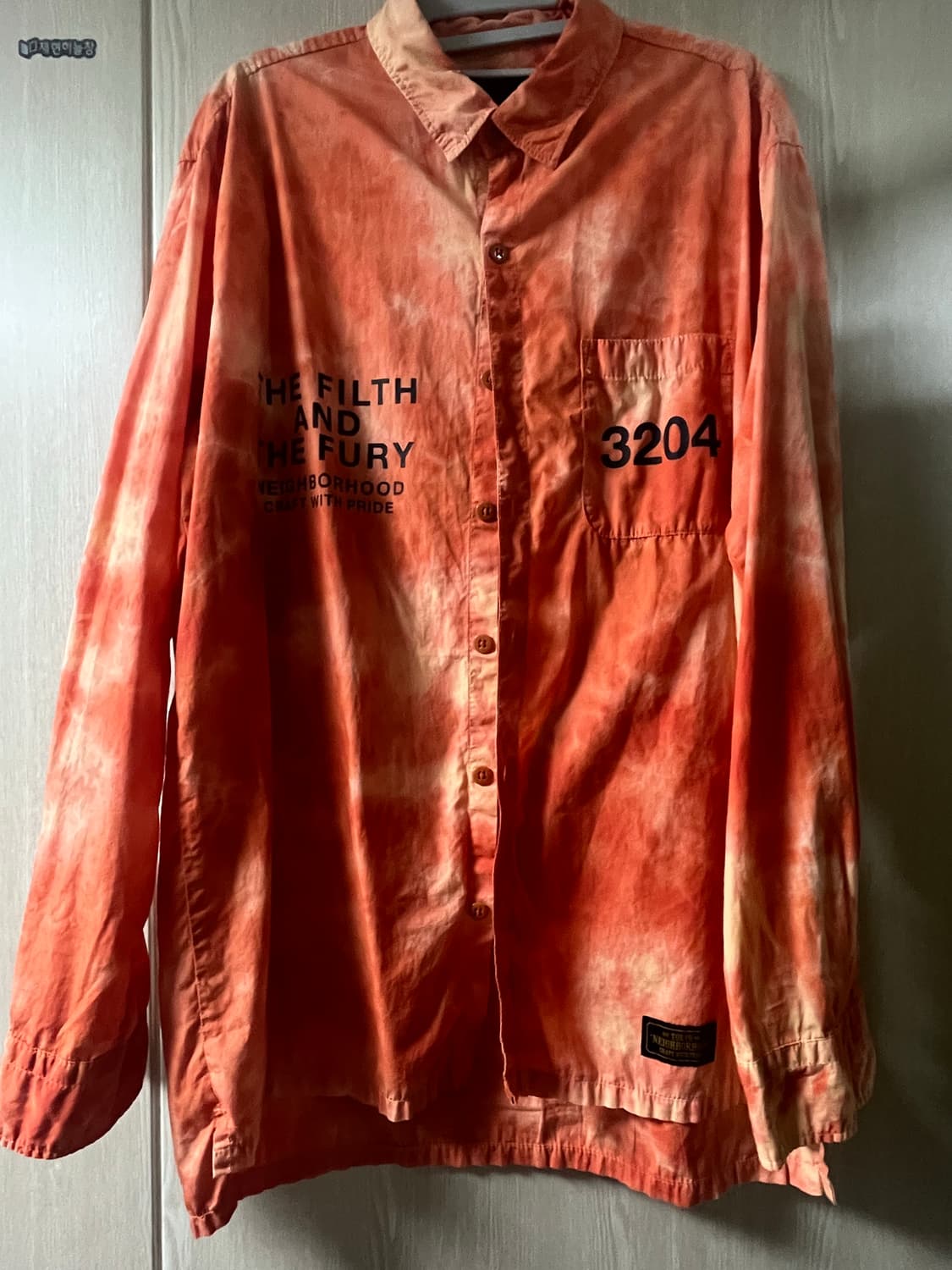 네이버후드 셔츠 L 사이즈 상품이미지1