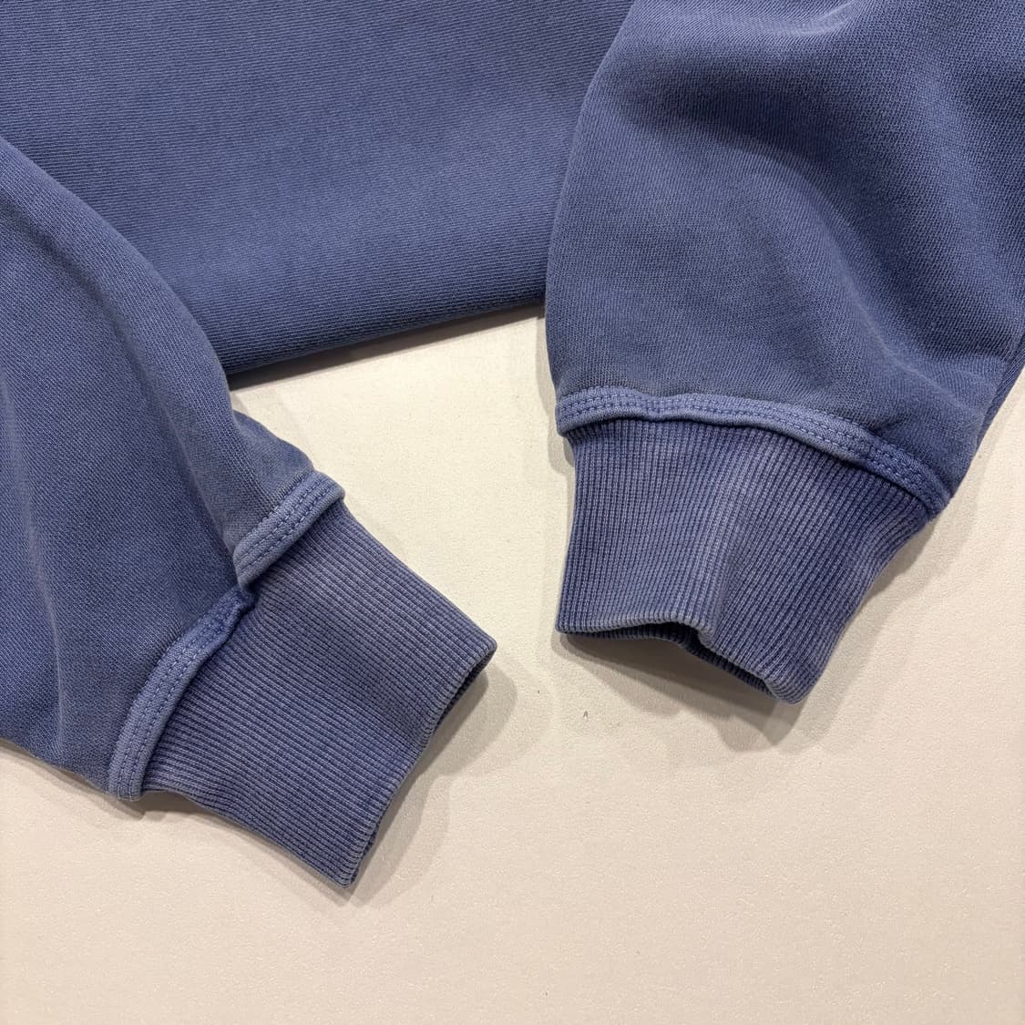 [M] 스투시 피그먼트 블루 워싱 맨투맨 티셔츠 B731 상품이미지7