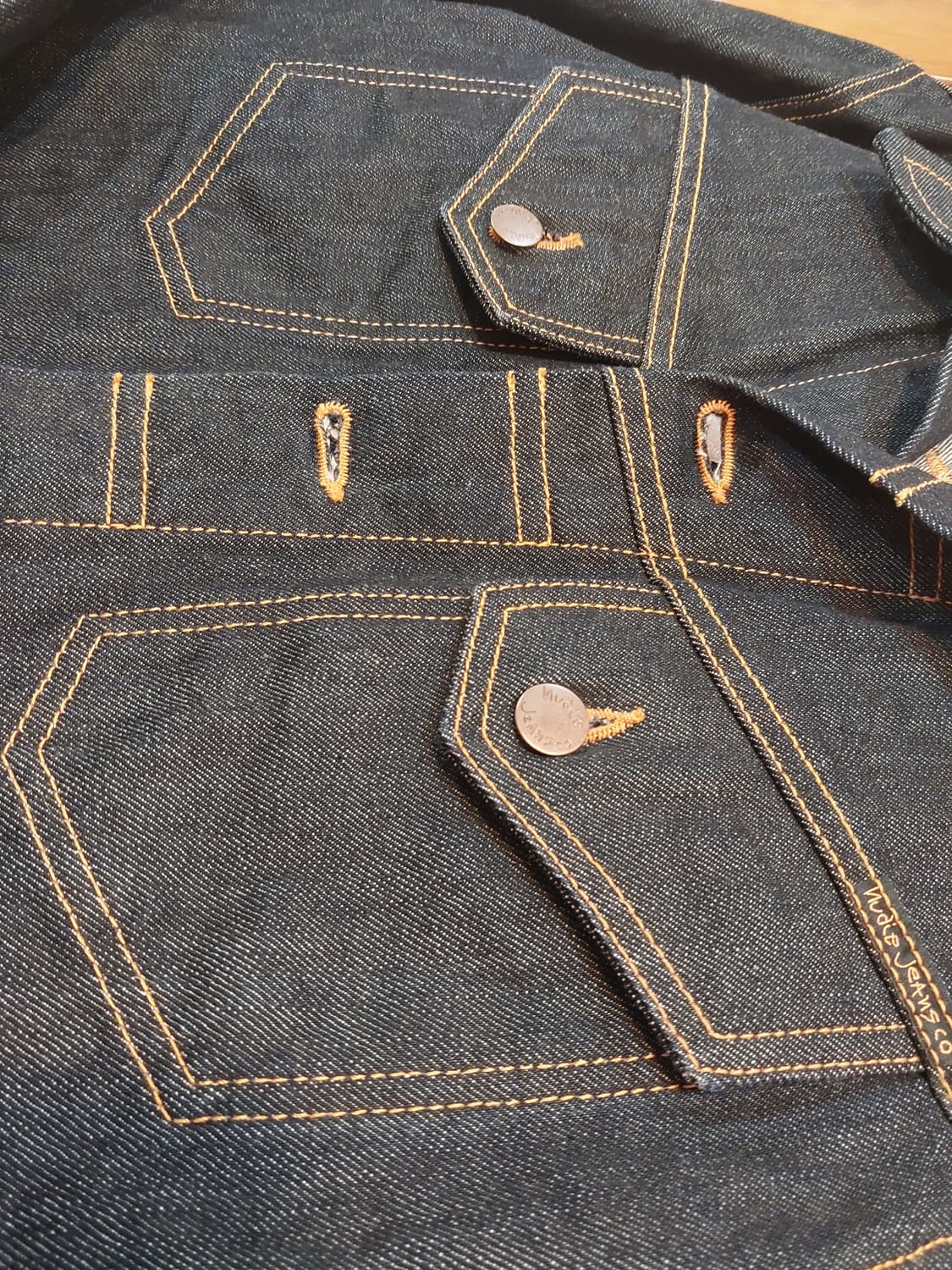 누디진 데님 자켓 M사이즈  상품이미지4