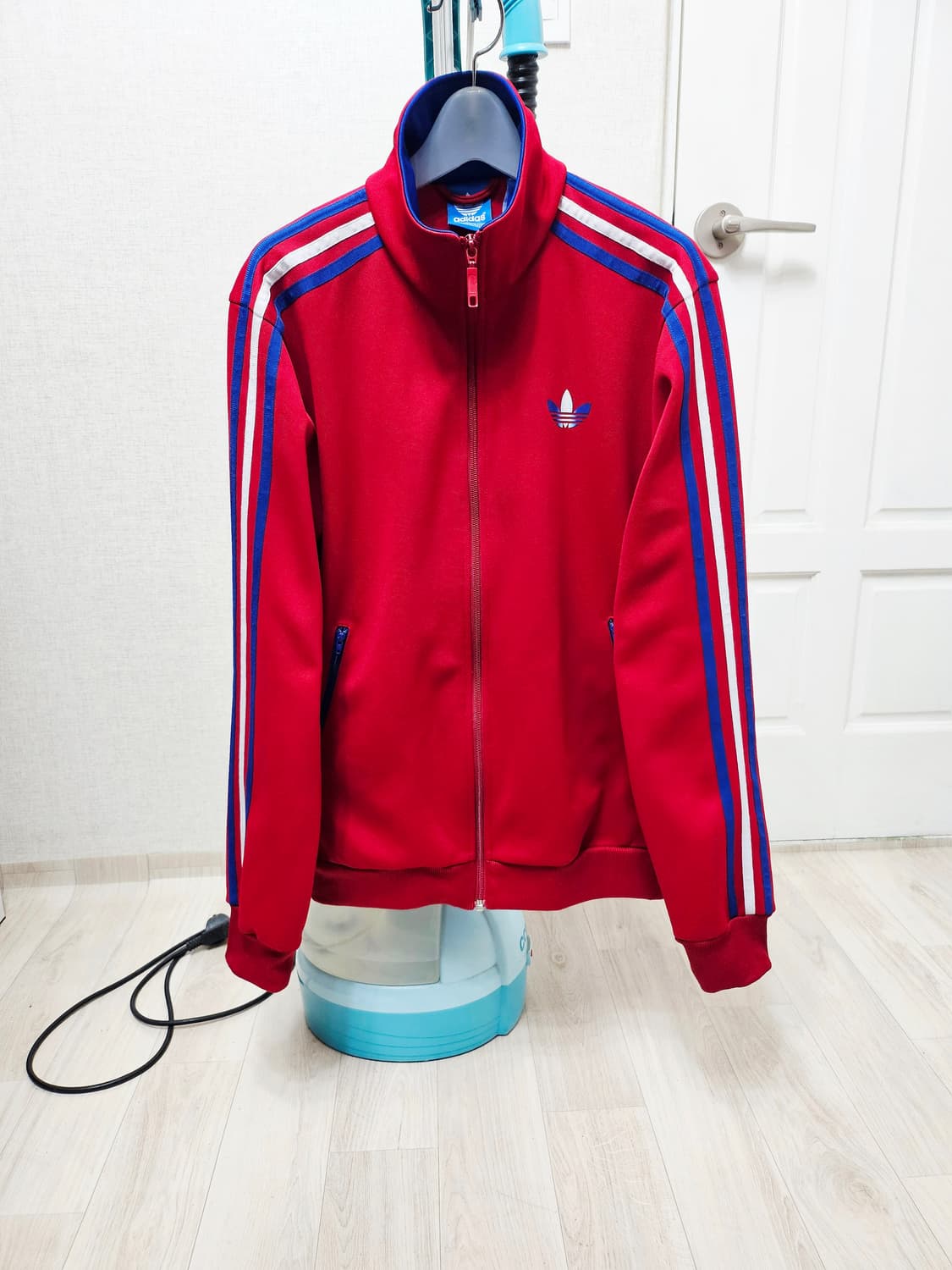 (95~100)M☆초대장급☆아디다스 파이어버드[빨강]그라데이션 트랙탑져지 상품이미지1