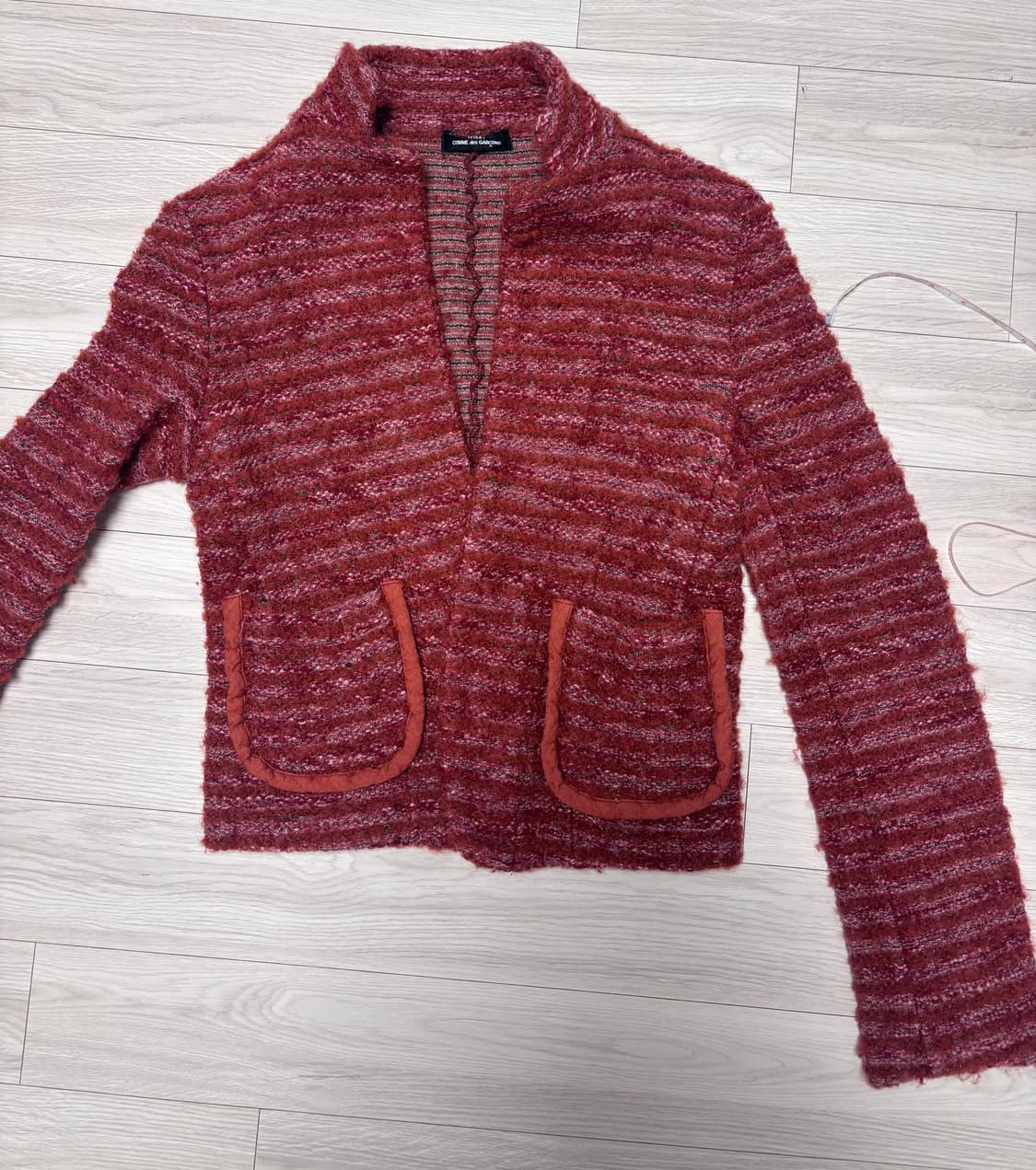 트리콧 꼼데가르송 가디건 상품이미지2