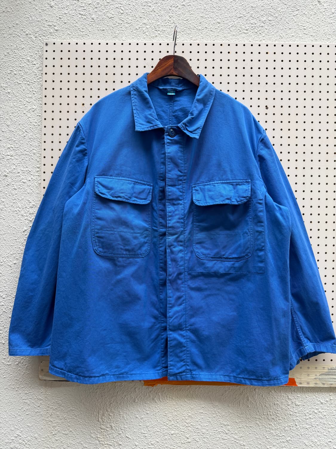 OLD VINTAGE LIGHT BLUE 2 POCKET 메카닉워크자켓 상품이미지1