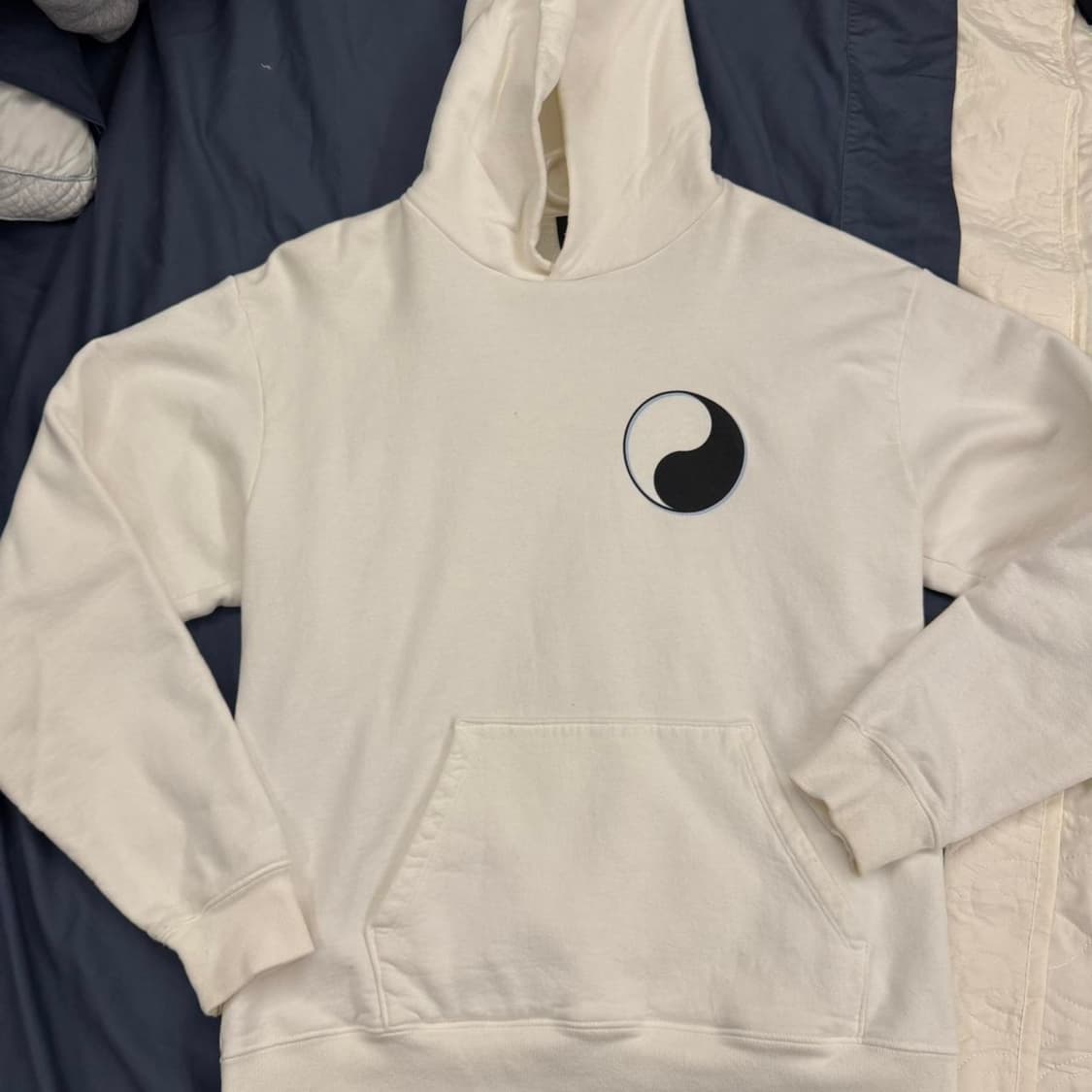 스투시 x 아워레가시 드롭 쉐도우 피그먼트 다이드 후드티 내츄럴 상품이미지1