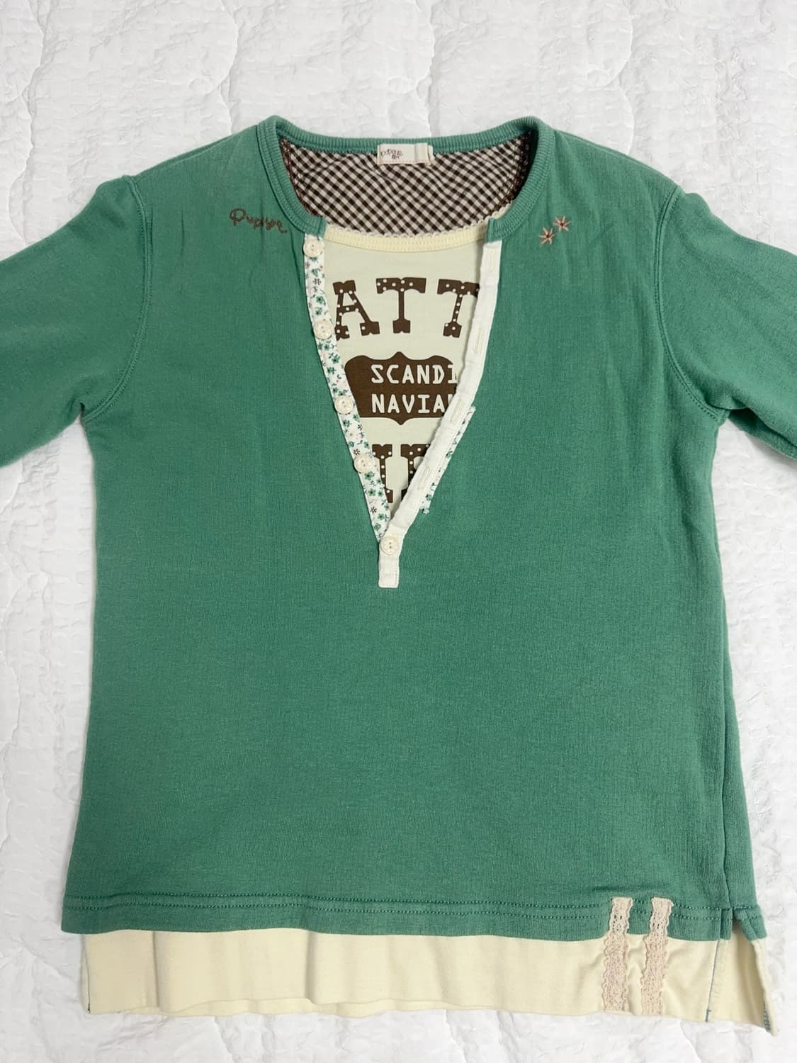 vintage leyered tee 상품이미지3