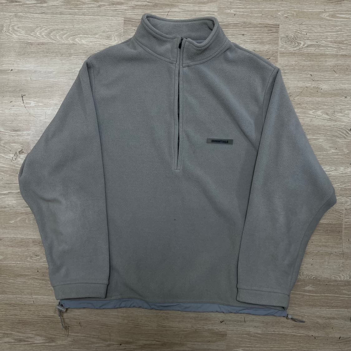 피어오브갓 에센셜 후리스 아노락 반집업 자켓 [그레이] L/100 상품이미지1