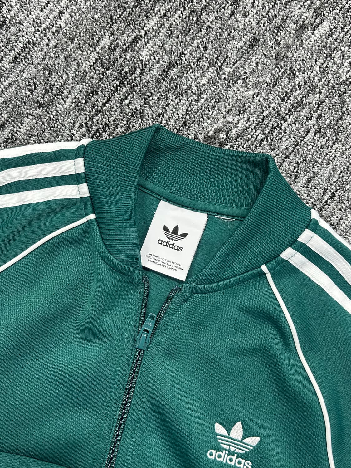아디다스 그린 슈퍼스타 트랙탑 져지 L 상품이미지5
